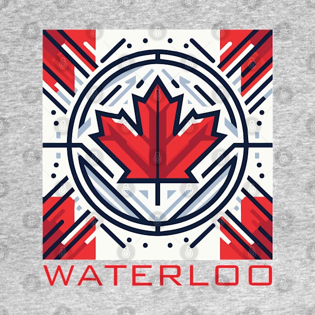 Waterloo Ontario Canada Flag by Heartsake